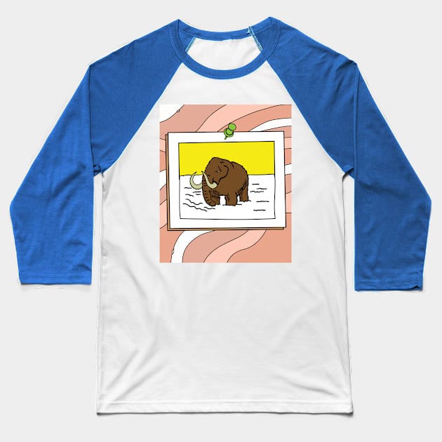 Ready Animals Elephant From The Original Time Baseball T-Shirt by flofin